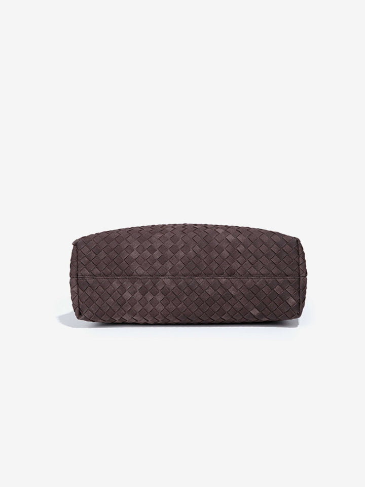 Floria™ Suede Tote Bag I Brown