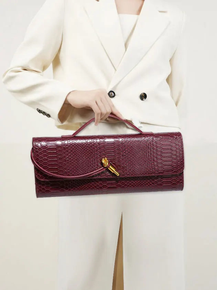 Valencia™ Croc Clutch Bag