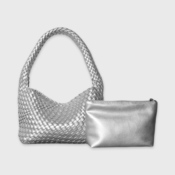 Venezia™ Woven Bag I Silver