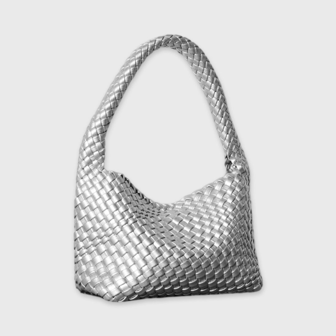 Venezia™ Woven Bag I Silver