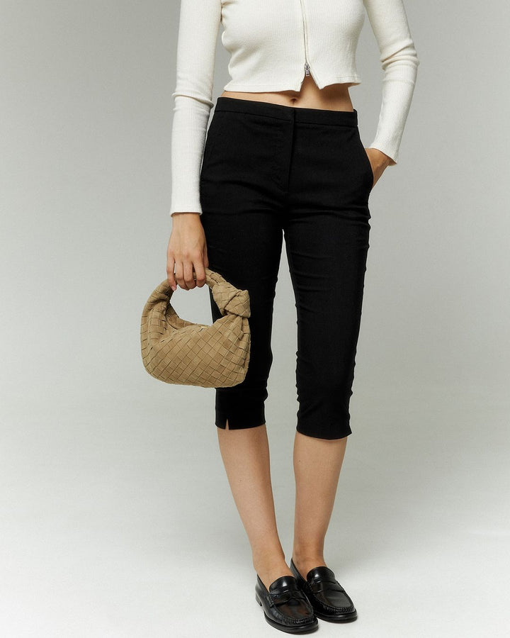 Elara Suede Bag Mini I Beige