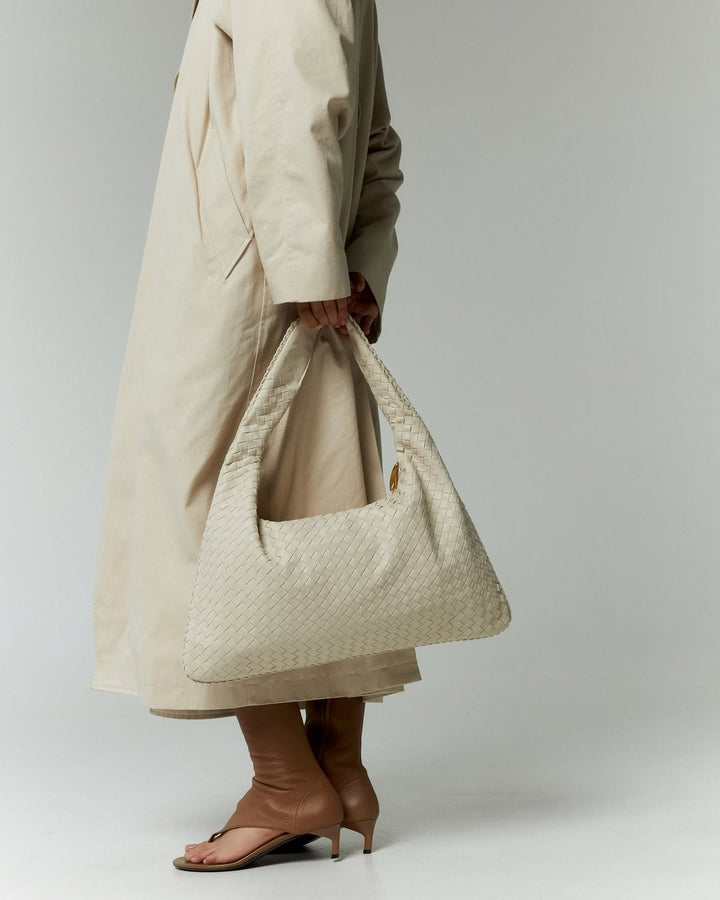 Noir Tote Bag I Cream