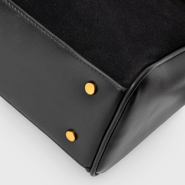 Amara™ Suede Bag I Black