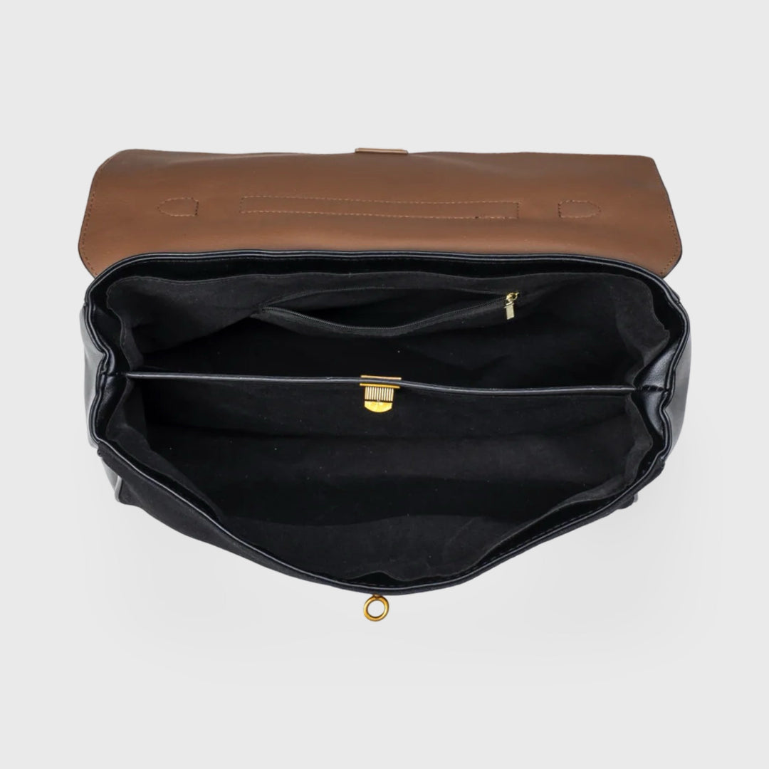 Amara™ Suede Bag I Black