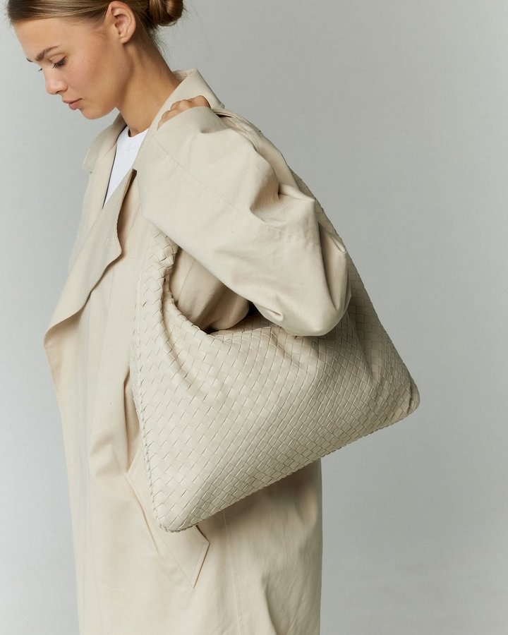 Noir Tote Bag I Cream