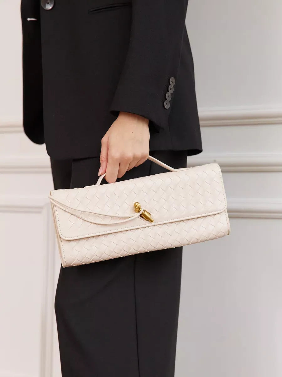 Valencia Clutch Bag I Off White