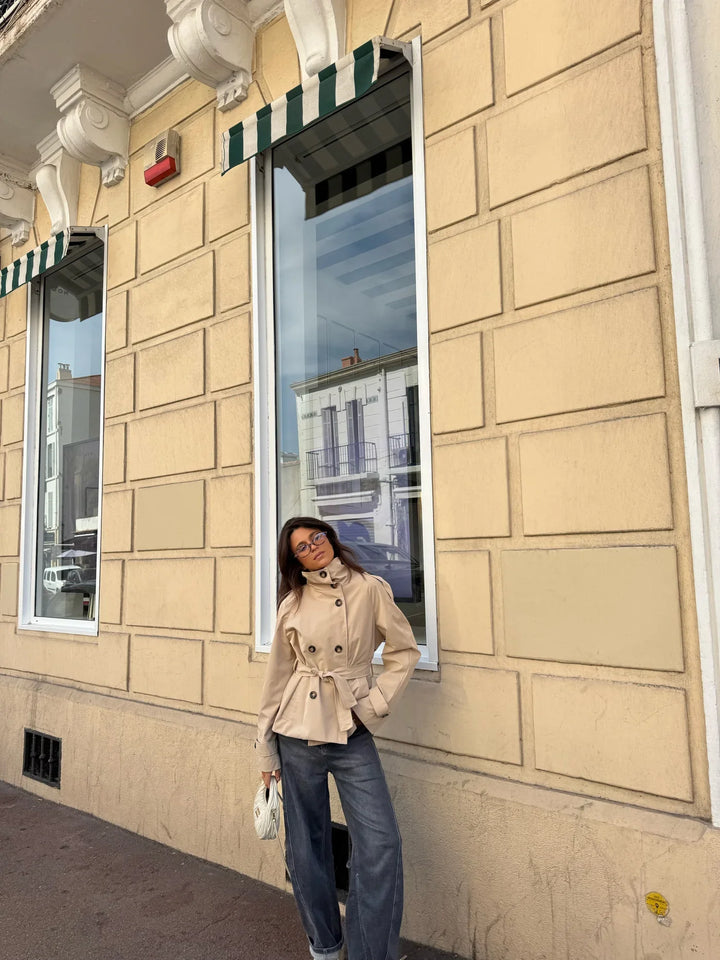 The Aurelia™ Trench Coat - Beige