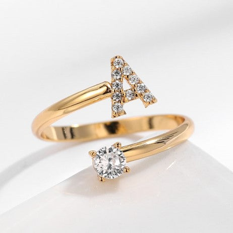 Custom Letter Ring