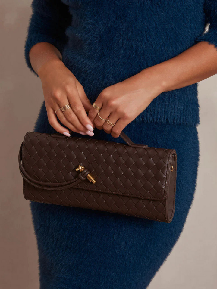 Valencia™ Clutch Bag I Coffee