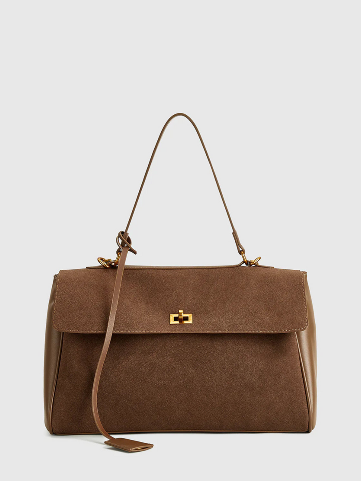 Amara™ Suede Bag I Brown