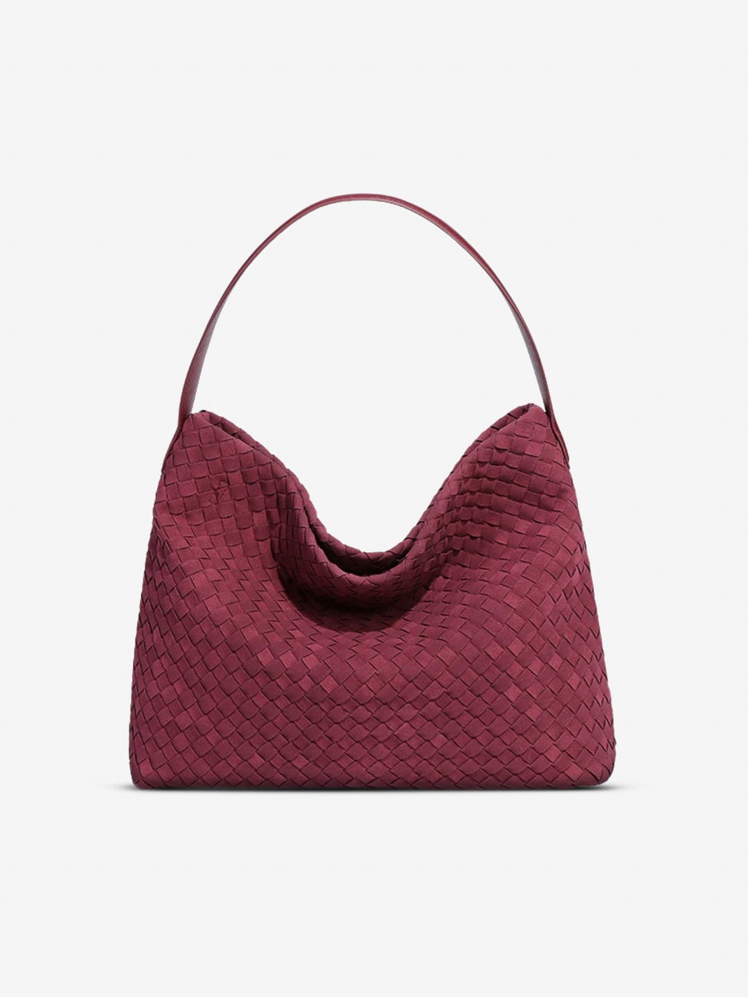 Floria™ Suede Tote Bag I Beige