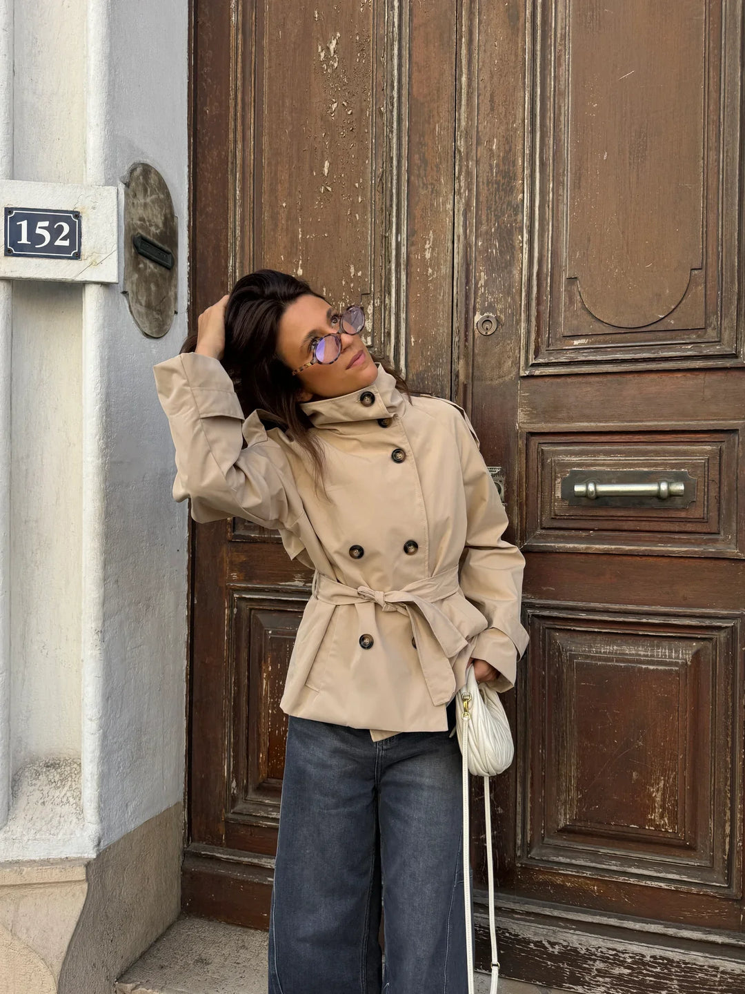 The Aurelia™ Trench Coat - Beige