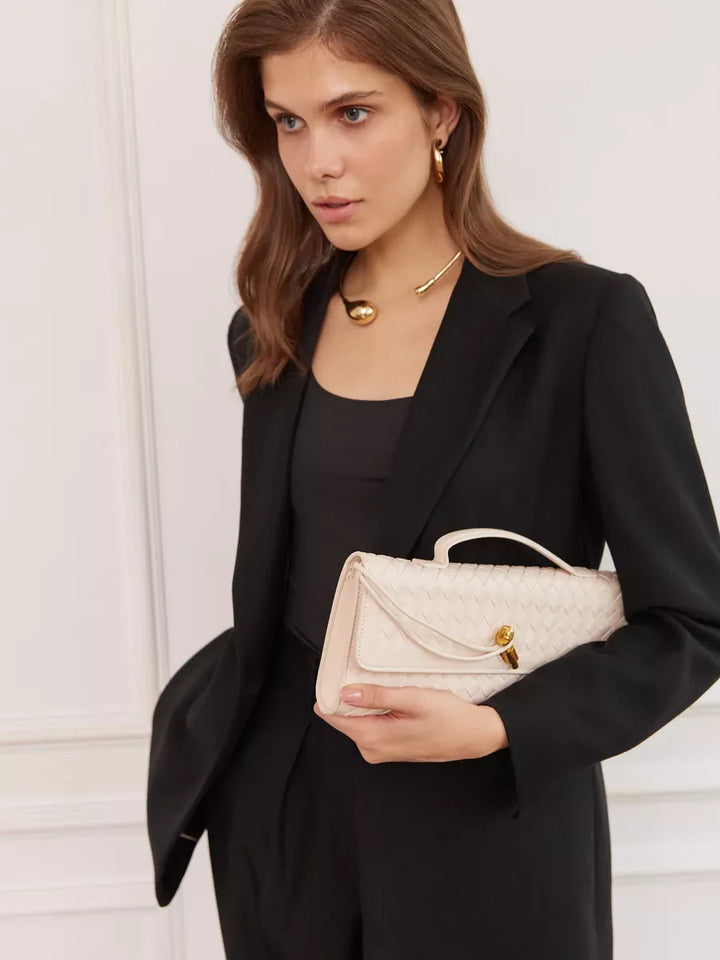 Valencia Clutch Bag I Off White