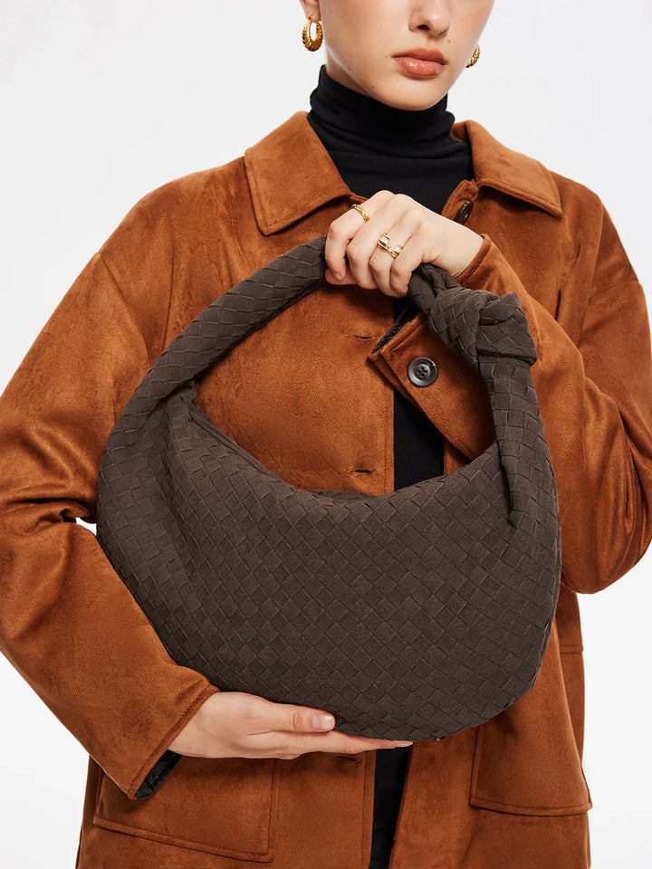 Elara Suede Bag I Coffee