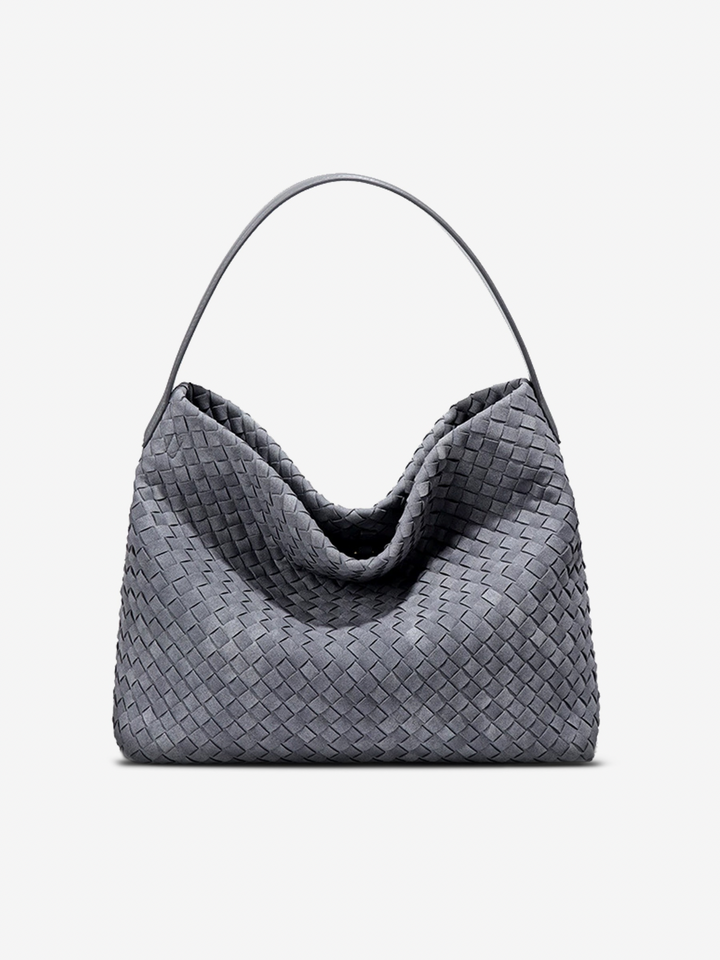 Floria™ Suede Tote Bag I Beige