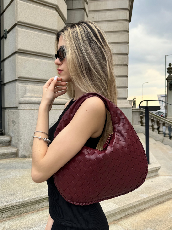 Serena™ Tote Bag | Burgundy