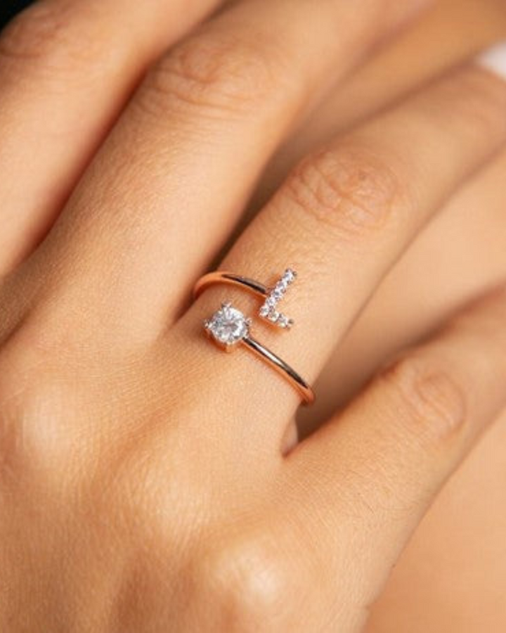 Custom Letter Ring