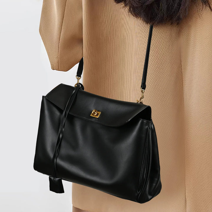 2025 nova bolsa tote de couro rodéo feminina grande capacidade versátil cidade estilo simples camada cabeça saco paris estilo casa