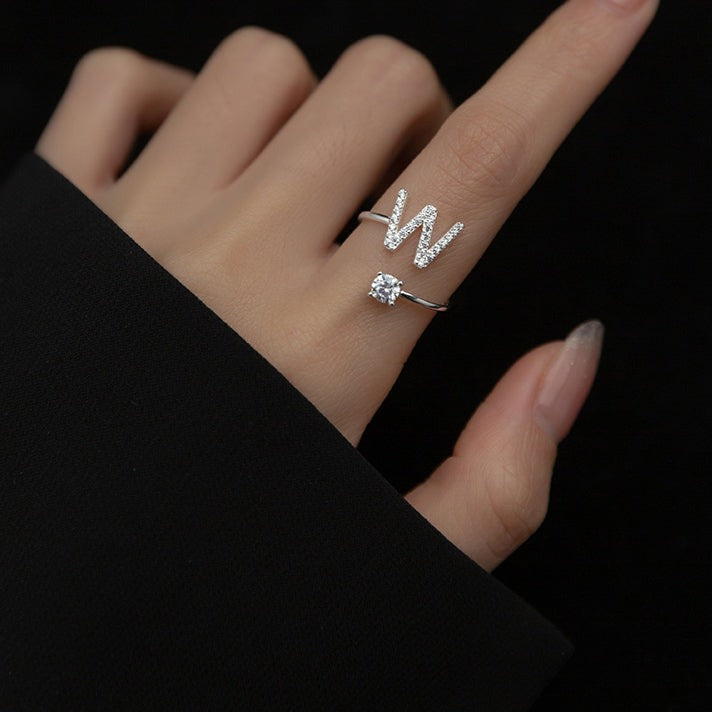 Custom Letter Ring