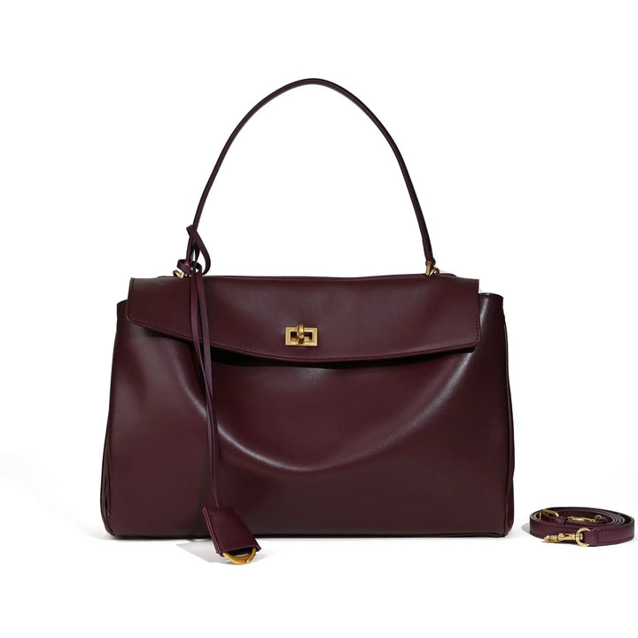 2025 nova bolsa tote de couro rodéo feminina grande capacidade versátil cidade estilo simples camada cabeça saco paris estilo casa