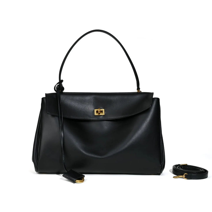 2025 nova bolsa tote de couro rodéo feminina grande capacidade versátil cidade estilo simples camada cabeça saco paris estilo casa