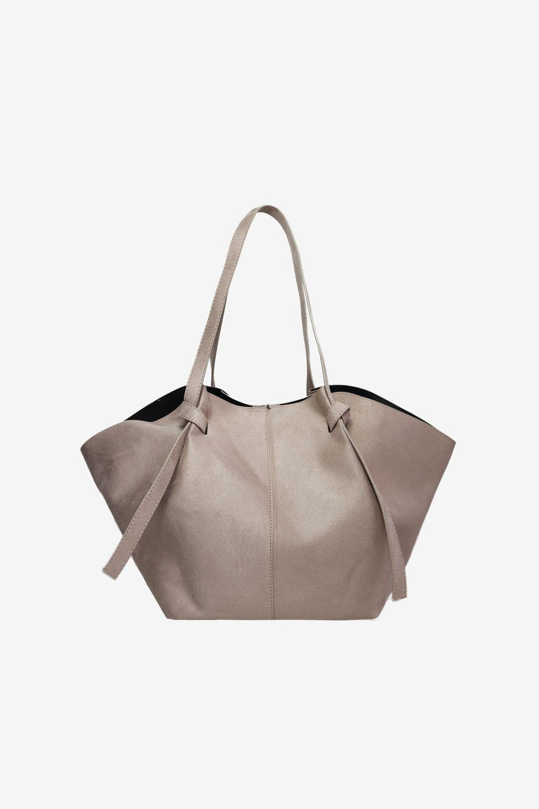 Luna Woven Suede Bag