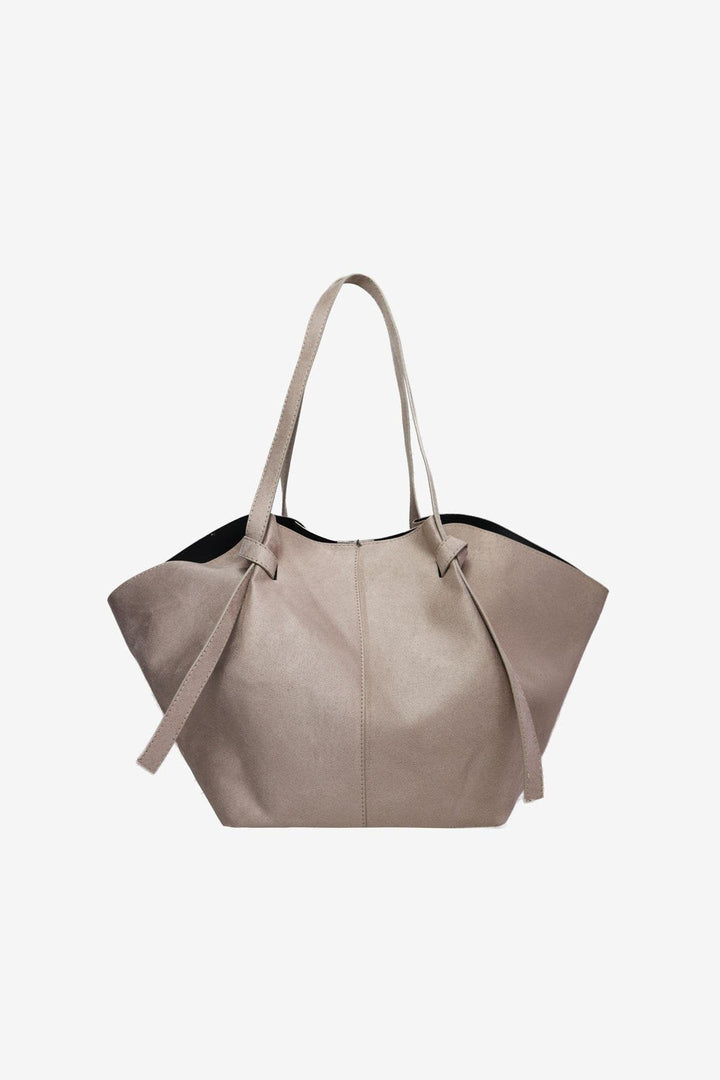 Luna Woven Suede Bag