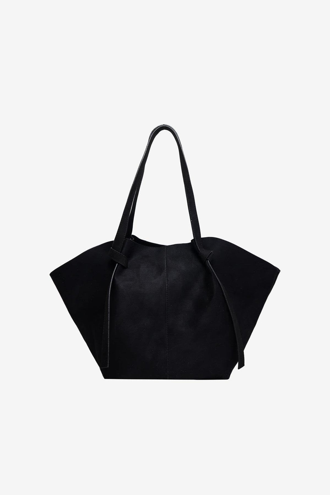 Luna Woven Suede Bag