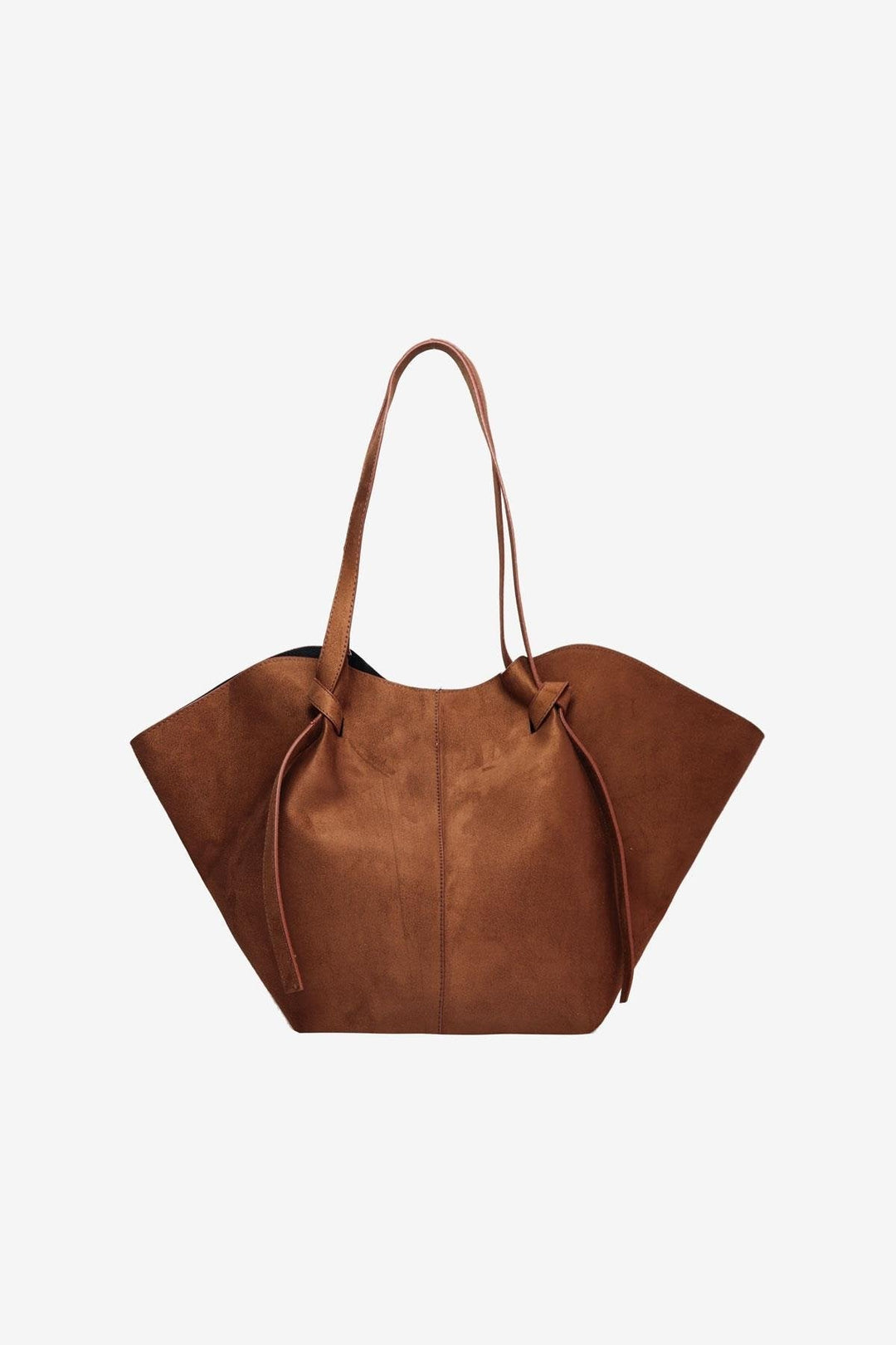 Luna Woven Suede Bag