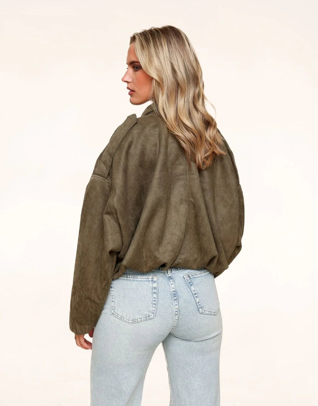 The Marlowe™ Suede Jacket I Army
