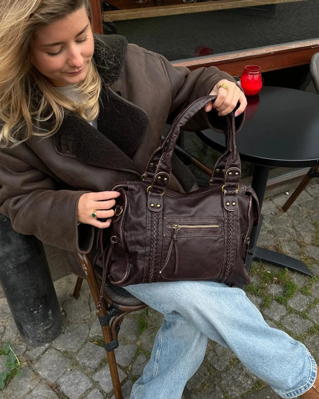 Classic Heritage Bag I Dark Brown