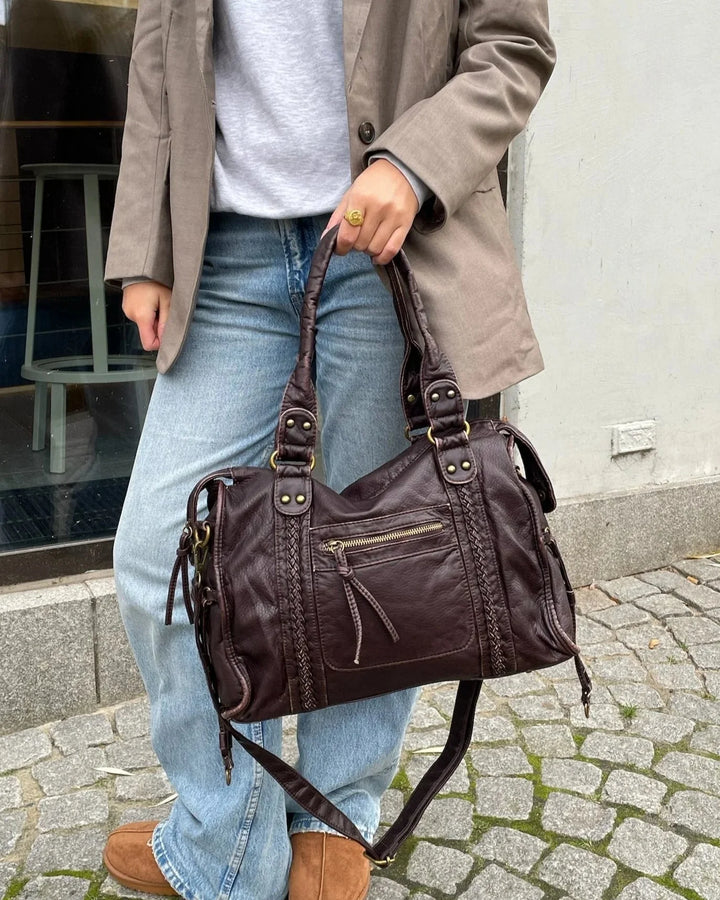 Classic Heritage Bag I Dark Brown
