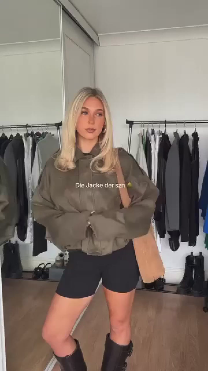 The Marlowe™ Suede Jacket I Army